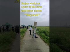 Zielklassifizierungsfähigkeit Hochgenauigkeit Niedrighöhenradar mit mehrfacher Zielverfolgung
