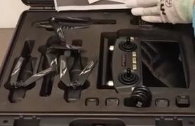 Ein genauerer Blick: Mikrodrohne mit geringer Größe und großer Flugreichweite, leicht zu verstecken, schwer zu erkennen