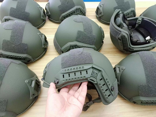 UHMWPE-Material hochballistische kugelsichere Helme mit einem Gewicht von 1,4 kg